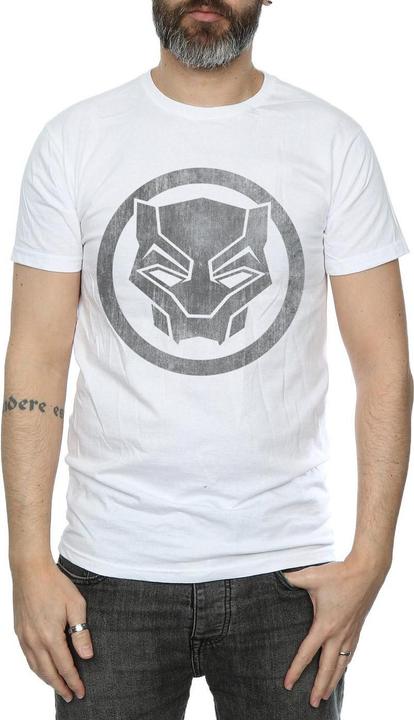 Immagine prodotto Black Maglietta Logo Effetto Invecchiato Uomo (L)