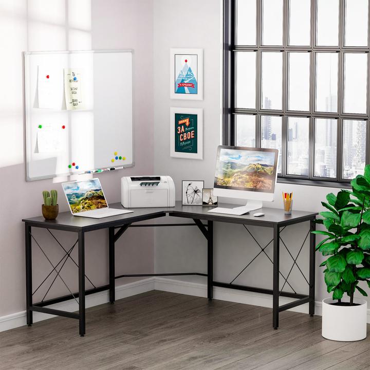 Actual product image Jamb Corner desk computer desk (150 x 150 x 76 cm)