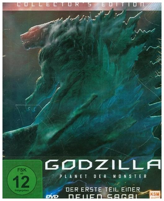 Actual product image Godzilla: Planet of the Monsters - Collector's Edition (DVD) (DVD, 2021, German, Japanese)