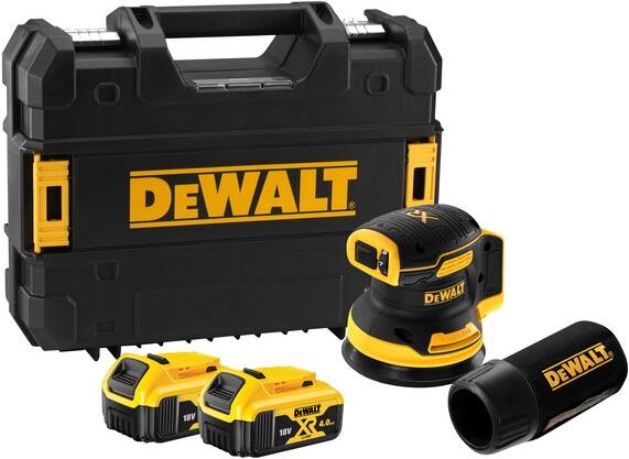 Produktbild DeWalt DCW210P2-QW Tragbares Schleifgerät Plattenschleifer 12000 OPM (Kettenschleifer)