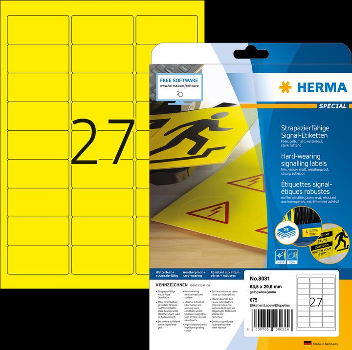 Immagine prodotto HERMA Etichette resistenti alle intemperie A4