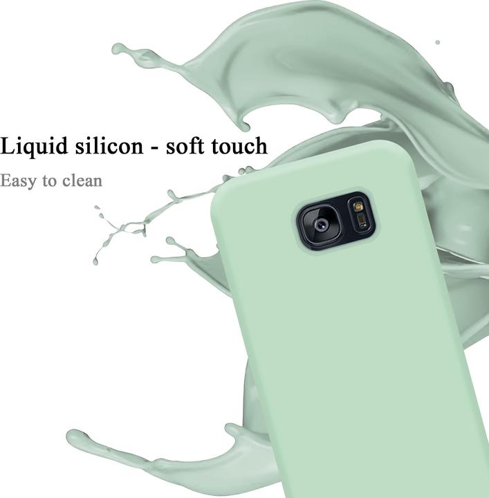 Immagine prodotto Cadorabo Copertura della cassa del silicone liquido TPU (Samsung Galaxy S7 Edge)