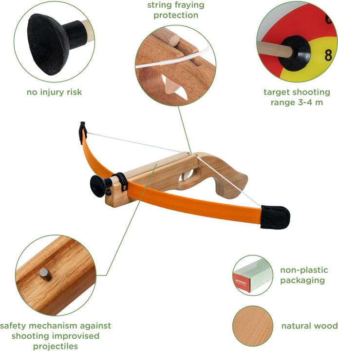 Woodsy Arc en bois