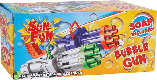 Actual product image Sombo BO bubble gun ass