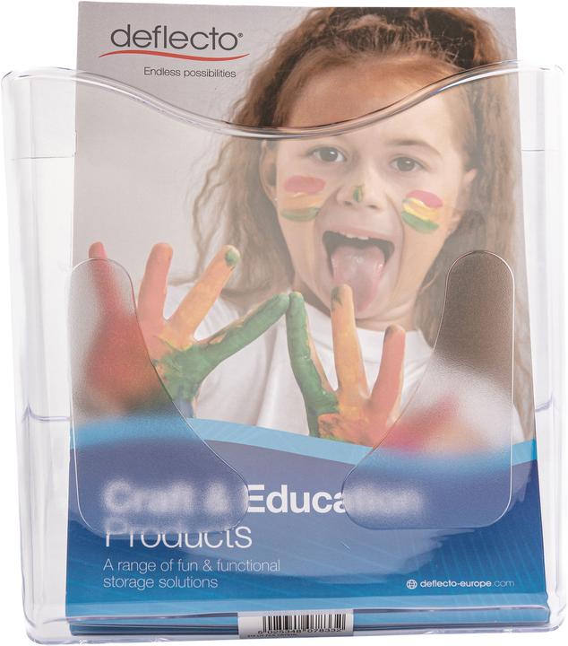 Actual product image Deflecto Literature Wall Pocket Landscape W375xH178mm (A4)