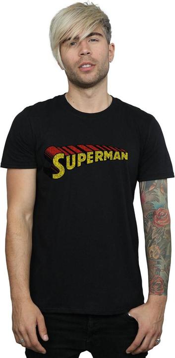 Image du produit - T-shirt SUPERMAN TELESCOPIC CRACKLE LOGO - Homme (L)