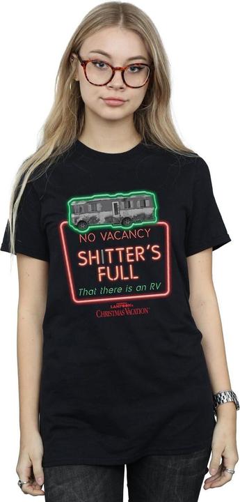Produktbild National Lampoon´s Vacation National Lampoon's Christmas Vacation Greyscale No Vacancy TShirt (M)