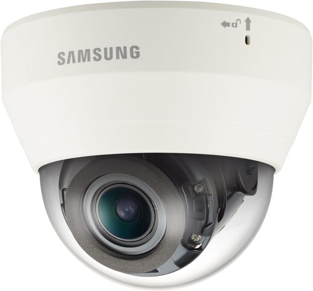 Actual product image Hanwha QND-7080R dome camera ind. 4MP PoE IR