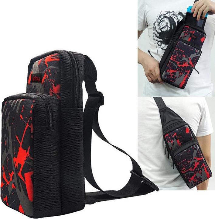 Produktbild Nintendo Switch Schulter Transport Tasche mit Dockingstation Fach (Switch)