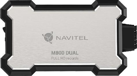 Produktbild Devia ZãZnamovã Kamera Na Motorku Navitel M800 Dual (Eingebautes Mikrofon, Eingebautes Display, GPS-Empfänger, Bluetooth, Beschleunigungssensor, Full HD)