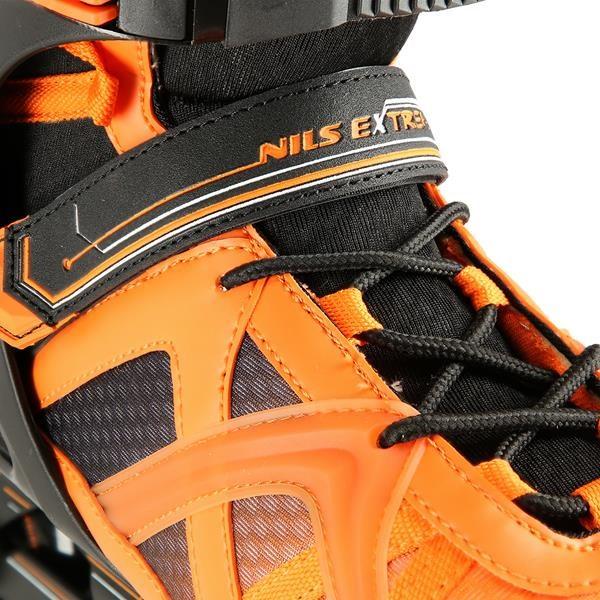 Actual product image Nils NA14112 Black-Orange SIZE 42 IN-LINE SKATES EXTREME (42)