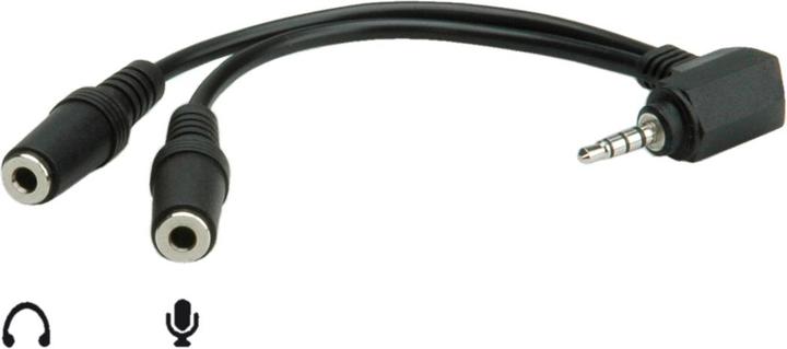 Actual product image Roline Headset adapter (Headset adapter)