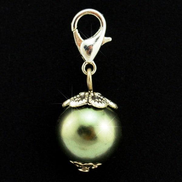 Image du produit Hermex Charm pendentif pour bracelet Thomas Sabo / Pandora - Vert (Acier inoxydable)