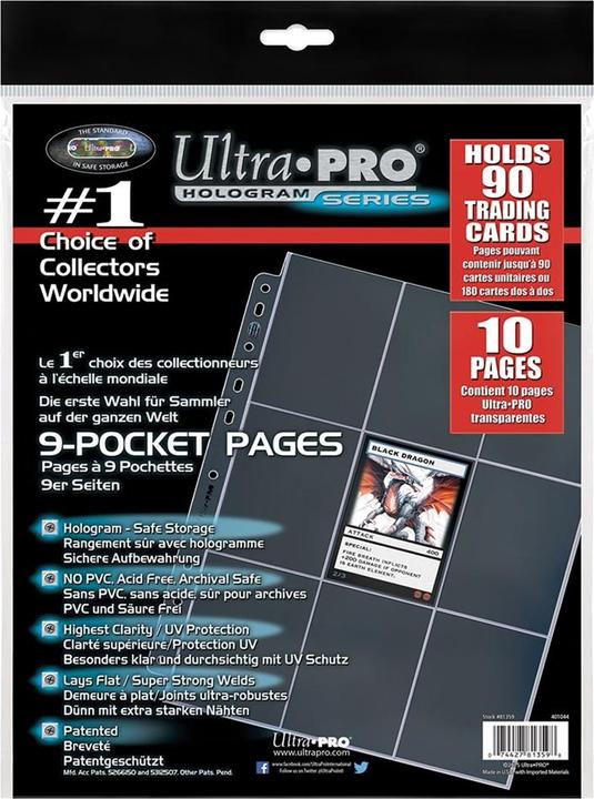 Image du produit Ultra Pro Pages de dossiers