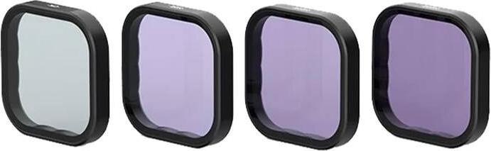 Actual product image Telesin Set of 4 CPL+ND 8/16/32 filters for GoPro Hero 13 Black (S5-FLT-13-TGP) (Hero 13 Black)