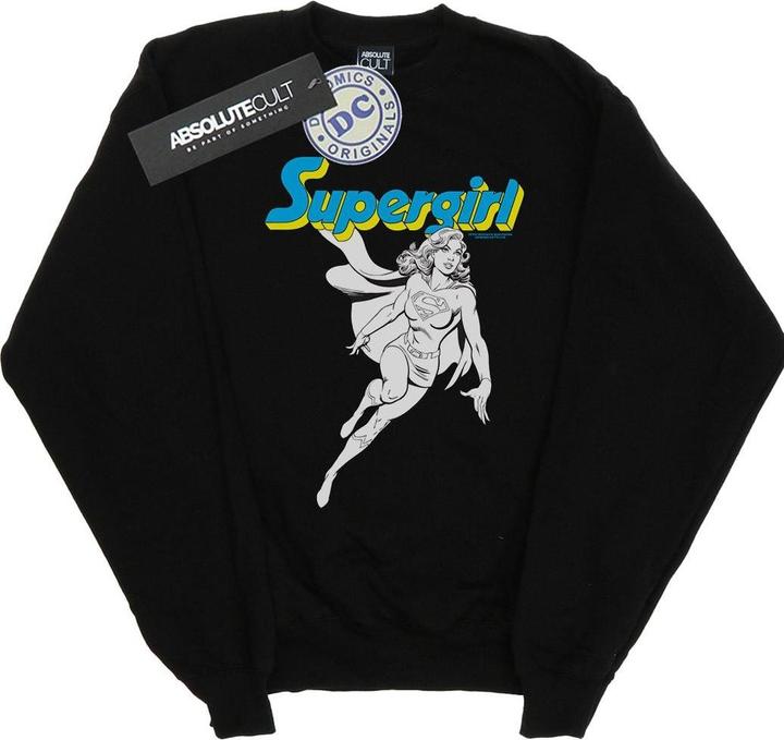 Produktbild Supergirl Mono Action Pose Sweatshirt (S)