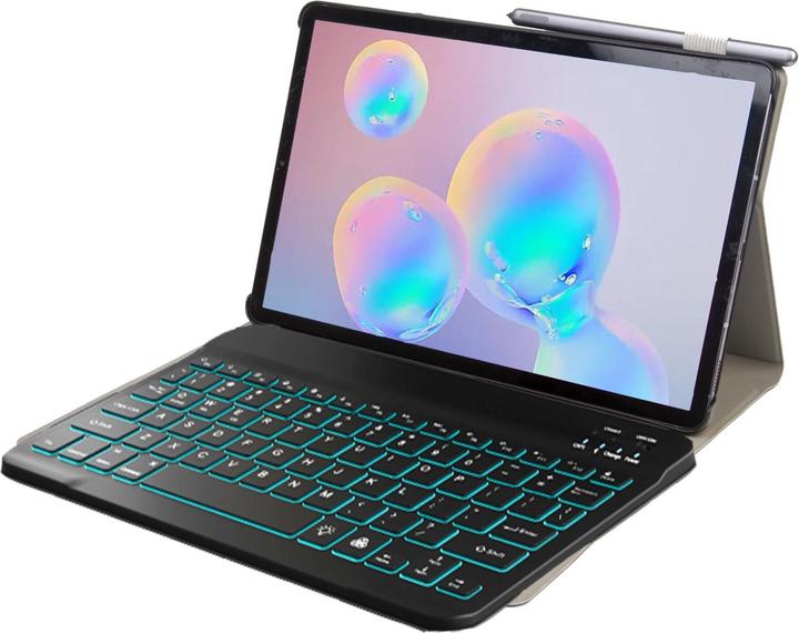 Produktbild Lobwerk 2in1 Bluetooth Tastatur und Cover für Samsung Galaxy Tab S6 Lite SM-P610 SM-P615 Case Schutz Hülle G (X)