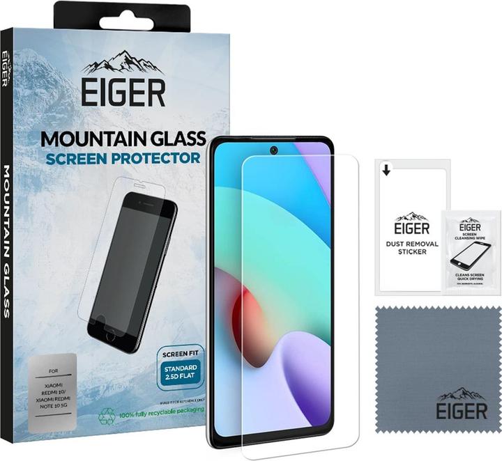 Immagine prodotto Eiger Mountain Glass Clear (1 Pezzo/i, Xiaomi Redmi 10)