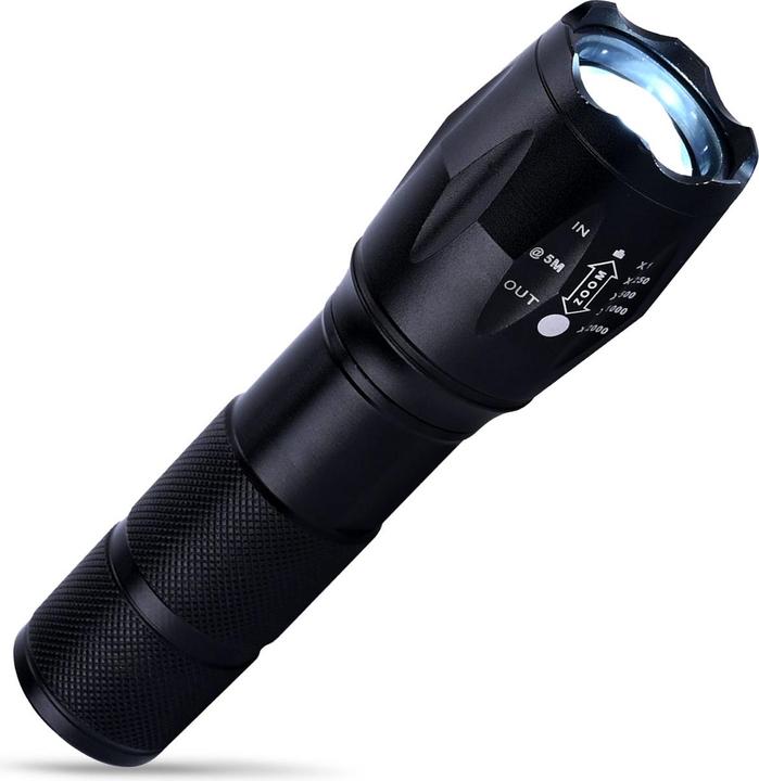 Casativo 2in1 LED-Taschenlampe & Powerbank, 260 lm, Li-Ion-Akku, IP44 (13.30 cm, 260 lm)