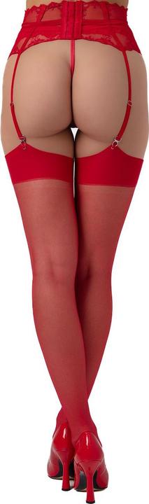 Produktbild Christine Le Duc Strapsstrümpfe Order Rot (S, M)