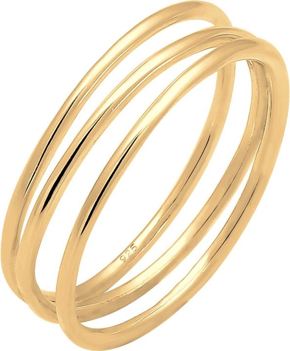 Produktbild Elli Ring Wickelring Filigran Blogger Trend 925 Silber (52, 925 Silber)