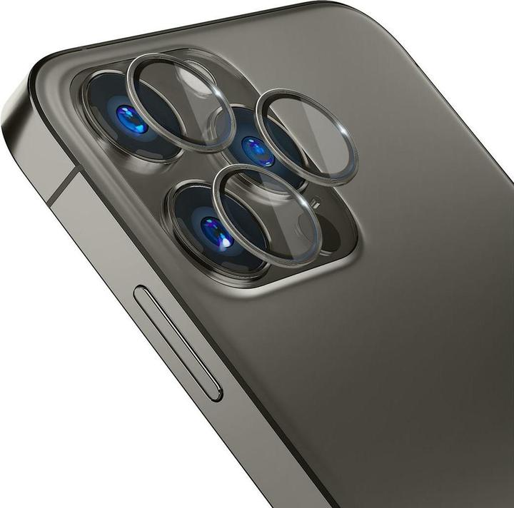 Productafbeelding 3MK iPhone 14 Pro/14 Pro Max Lensbescherming Pro Graphite (1 Stuk, Apple iPhone 14 Pro Max, Apple iPhone 14 Pro)