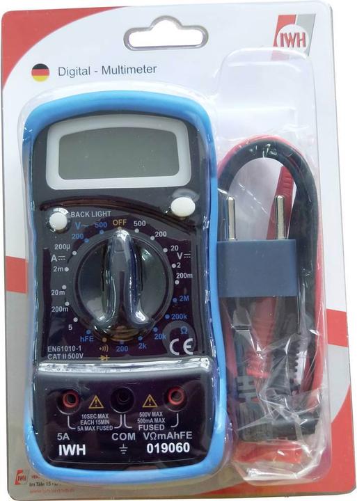 Produktbild IWH Hand Multimeter Digitaler