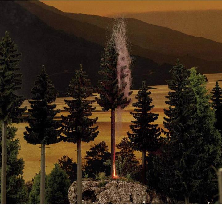 Actual product image Busch Tree H0 Lightning spruce