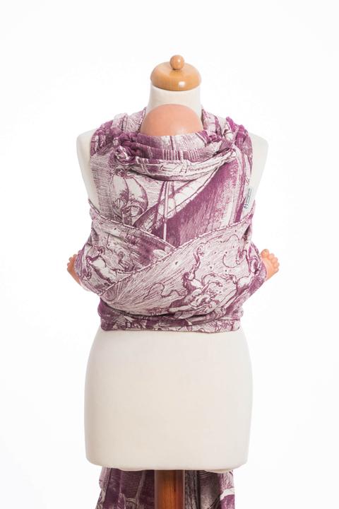 Actual product image Lennylamb Galleons Burgundy & Cream