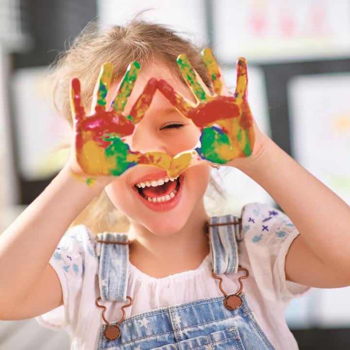 Actual product image Grünspecht Bio-Fingermalfarbe (Multicolor, 480 ml)