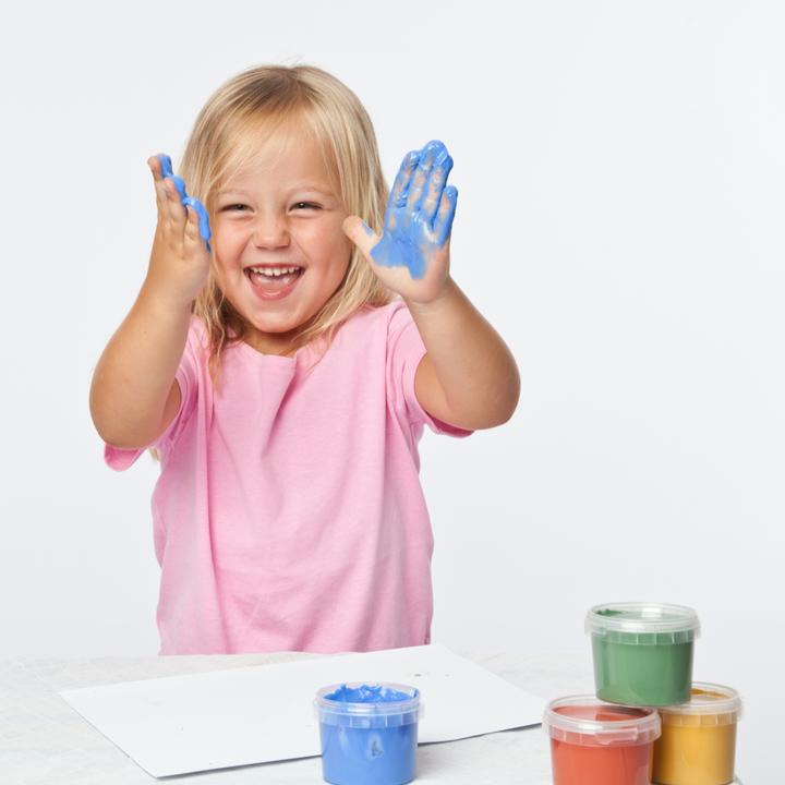 Actual product image Grünspecht Bio-Fingermalfarbe (Multicolor, 480 ml)