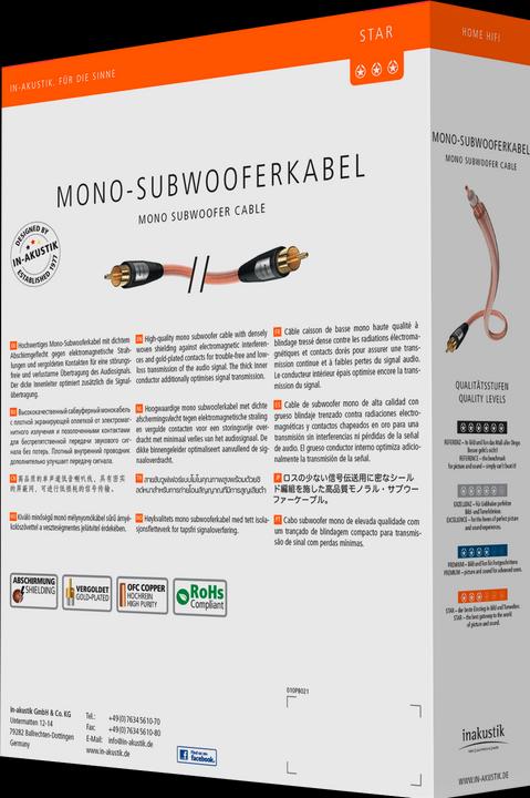 Actual product image Inakustik Star (2 m, Cinch)