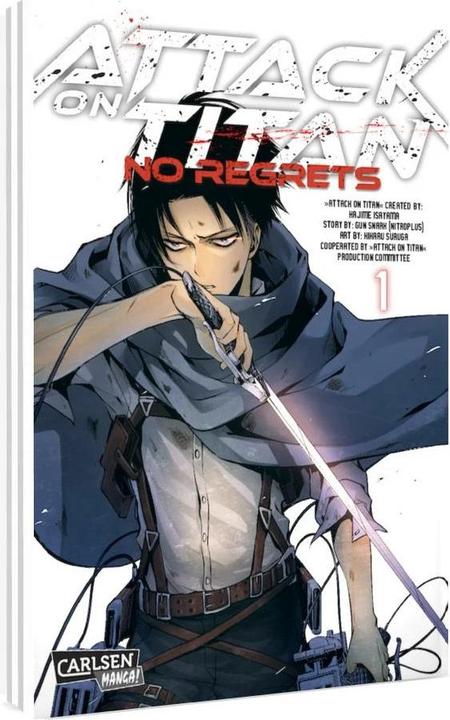 Actual product image Attack on Titan - No Regrets, Band 1 (German, Hajime Isayama, 2015)