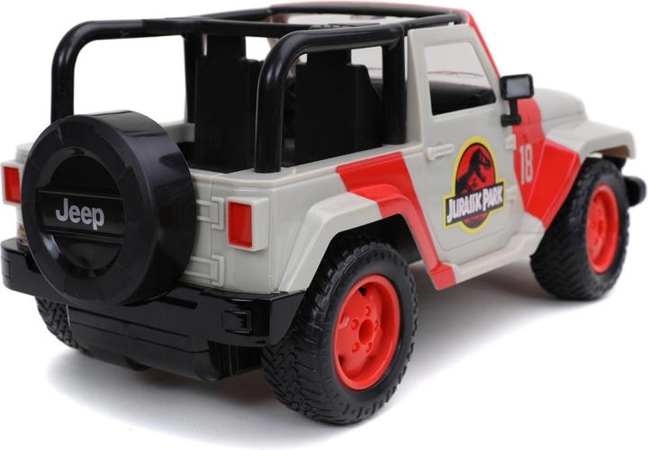 Image du produit Jada Jeep Wrangler RC Jurassic Park 1:16