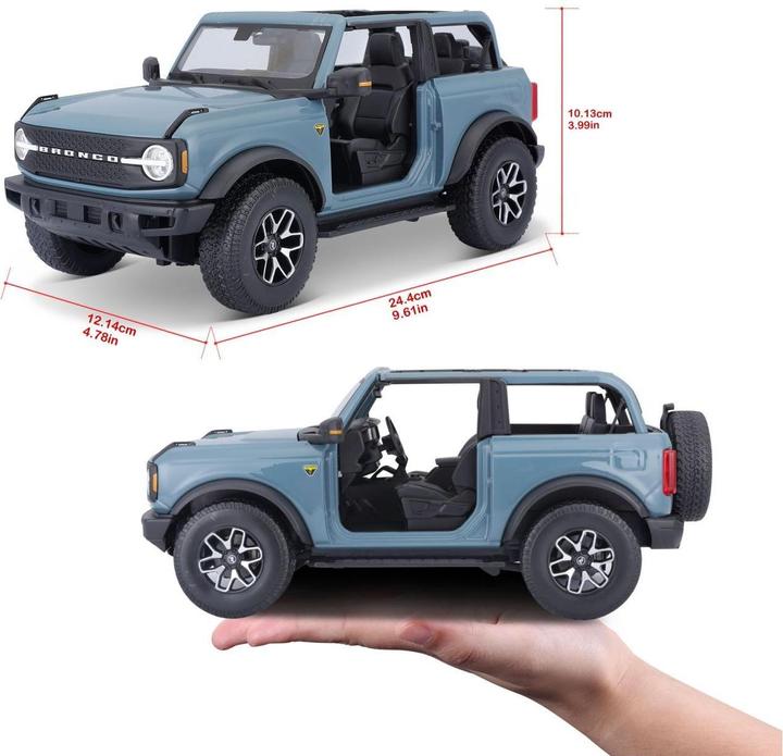 Actual product image Maisto Ford Bronco Badlands 2021