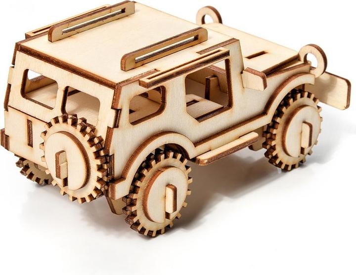 Immagine prodotto Little Story Modello di puzzle 3D Little-Story Drewniane - Jeep