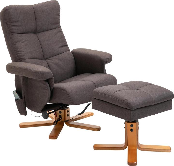 Floki24 Massage chair with footstool