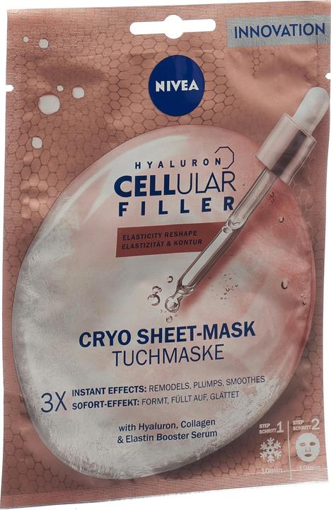 NIVEA Maschera in fogli da 10 minuti Hyaluron CELLular Filler (40.32 ml)