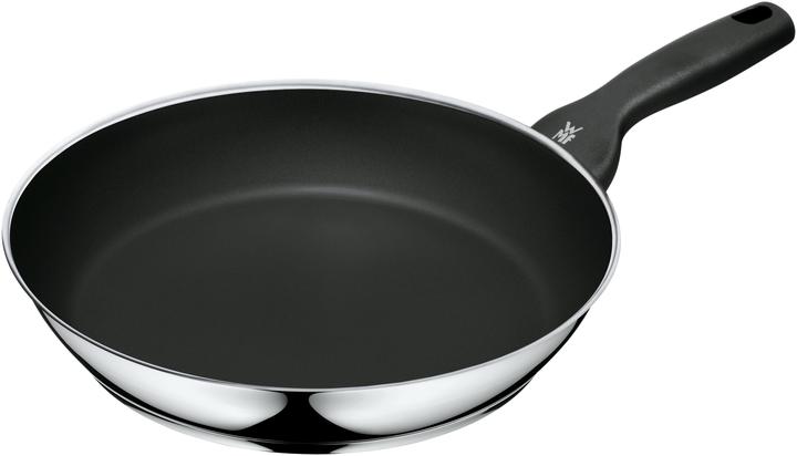WMF Antihaft Pfanne Bratpfanne 28cm CeraDur Profi Induktion Edelstahl besch. (28 cm, Bratpfanne, Edelstahl)