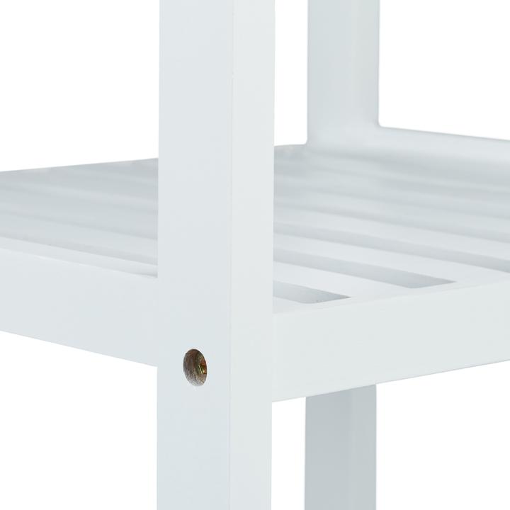 Immagine prodotto Relaxdays Mensola da bagno in bambù (34,5 x 33 x 139,5 cm)