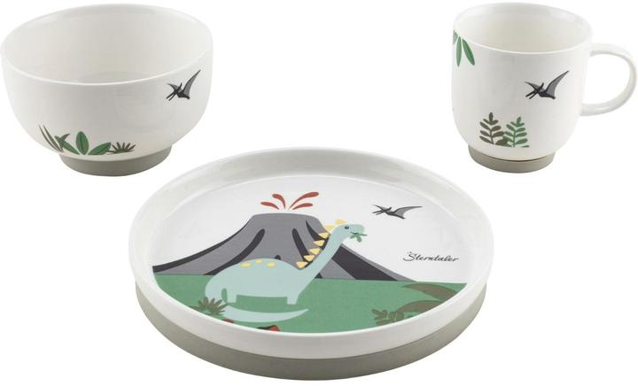 Produktbild Sterntaler Kindergeschirrset Porzellan Dino Rexi