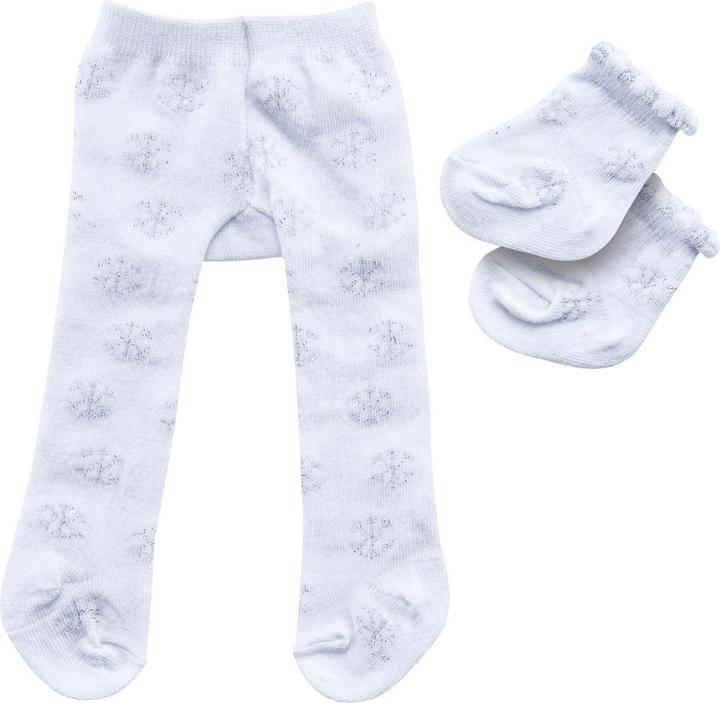 Produktbild Heless Puppenstrumpfhose mit Socken - Schneeflocken