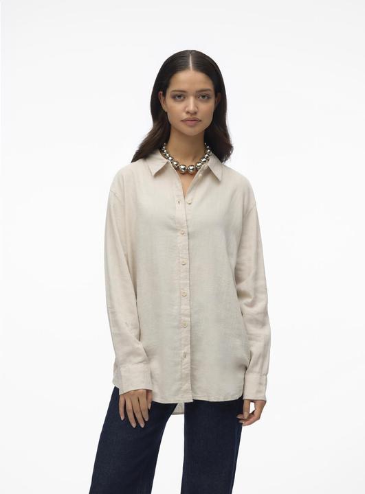 Actual product image Vero Moda Vmlinn Ls Shirt Wvn Noos (XS)