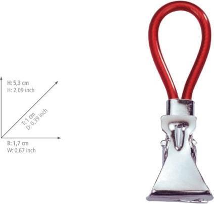 Actual product image Wenko Clamping eyelets