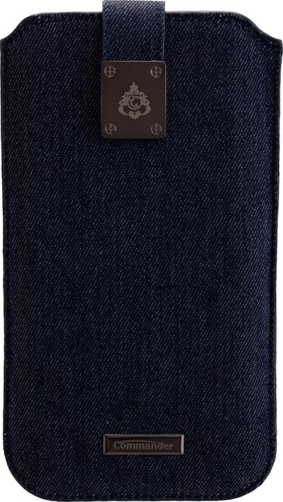 Immagine prodotto Peter Jäckel COMMANDER MILANO XXL5.2 Jeans, ad esempio per Samsung G900 Galaxy S5/ Sony Xperia Z/ HTC One (M8) (HTC One (M8), Sony Xperia Z, Samsung Galaxy S5)