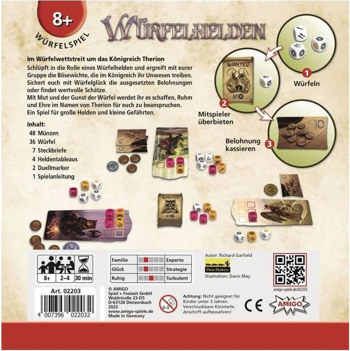 Produktbild Amigo Würfelhelden, d (Deutsch)