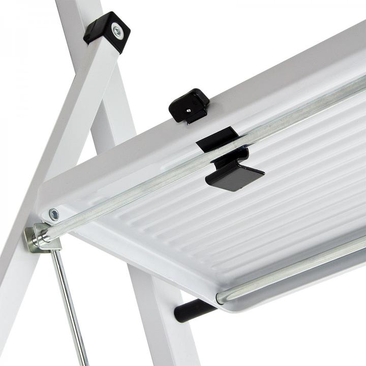 Actual product image Dema Stahl Haushaltsleiter Klapptritt 4 Stufen (Stile, 141 cm)
