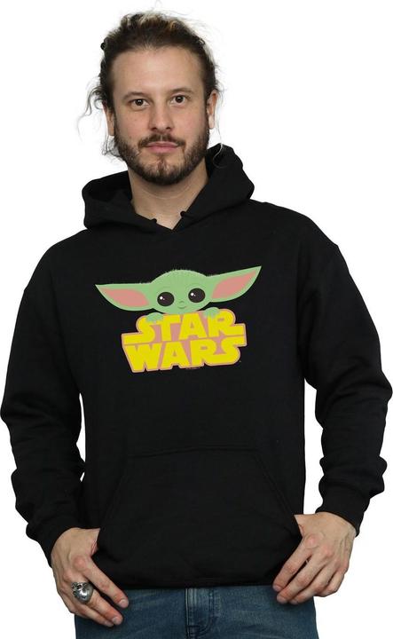 Produktbild Star Wars The Mandalorian The Child And Logo Kapuzenpullover (M)