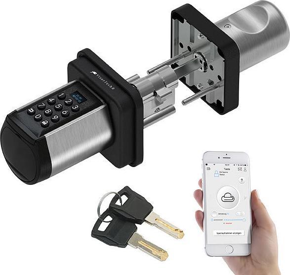 VisorTech Cylindre de fermeture de porte électronique