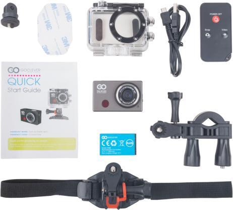 Produktbild GOCLEVER Action Camera Dvr Sport LCD 16 Bit 5 Mpix Cmos (120p, WLAN)